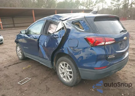 2022 Chevrolet Equinox Fwd Ls z USA, uszkodzony, nr VIN 3GNAXHEV3NS203362